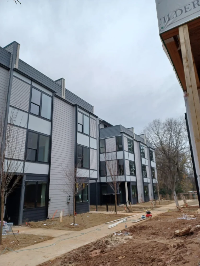 Modern townhomes